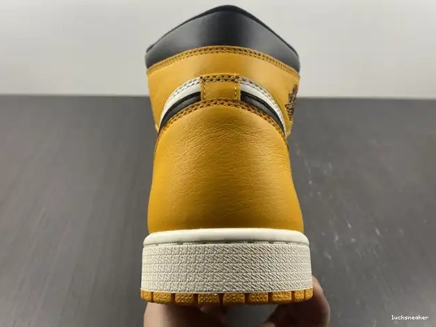 Rep LUCY Jordan 555088-711 Air 1 High Toe OG Yellow 0614